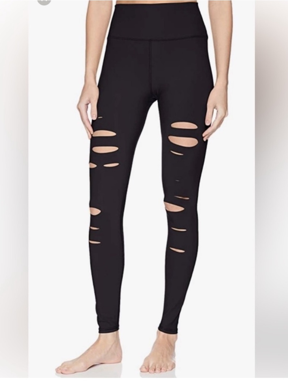 Alo warrior ripped leggings